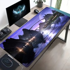 1pc Large-sized Esports Gaming Mouse Pad Featuring a Fantastical Landscape Desi