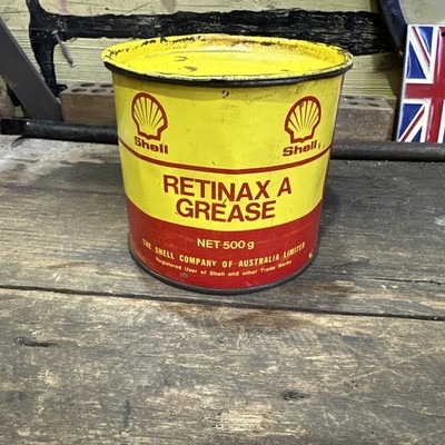 Shell Retinax A 500g Grease Can Aus Origin 