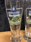 Paulaner Weissbier .5L Beer Glasses Germany Breweriana Set Of Two — photo 3