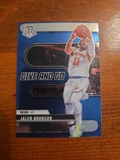Panini 2024-25 Mosaic Give and Go Jalen Brunson #11 Knicks Basketball Insert