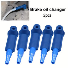 5Pcs Exchange Tool Connector Brake Bleeding Kit, Universal Auto Car Oil