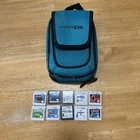 Nintendo DS Case and 10 Game Bundle