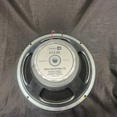 Celestion G12-65 Speaker 15 ohms 12'' Made in England