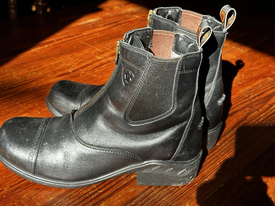 Cómprate un regalo Ariat botas paddock usadas dos veces nuevas cuesta más de $250--¡Gran oferta! Foto 4 de 4