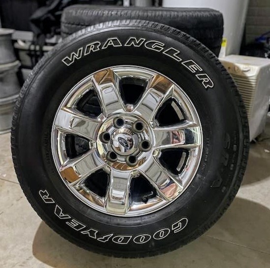 18 Inch Wheels And Tires For 2014 FORD F150 XLT eBay