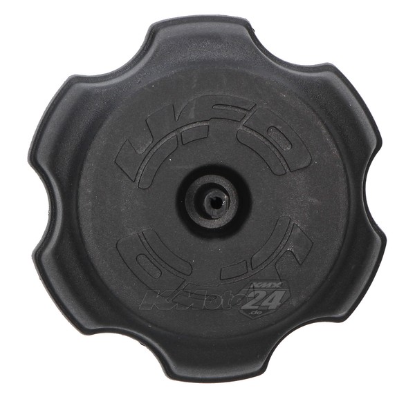 UFO Tankdeckel Passt An Kawasaki KX 65 80 85 125 250 500 Ab90 Schwarz-image