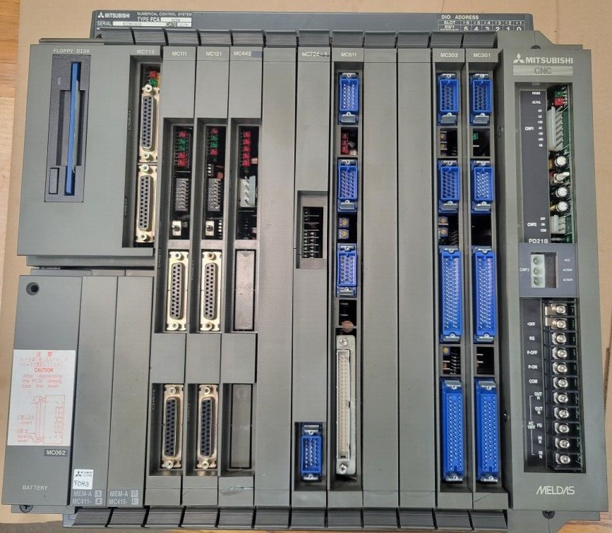 MITSUBISHI MAZAK CNC CONTROL SYSTEM COMPLETE M32 MODEL AJV/25/405 