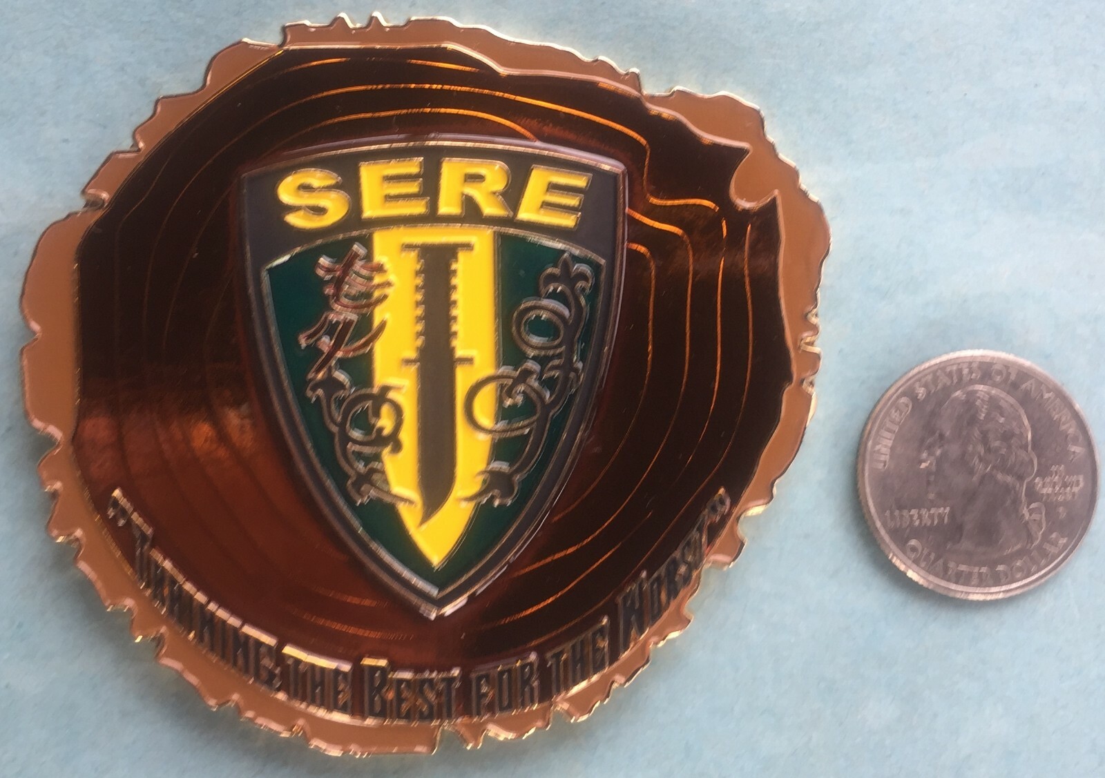 US NAVY CHALLENGE COIN SERE EAST CHIEFS MESS / CPO