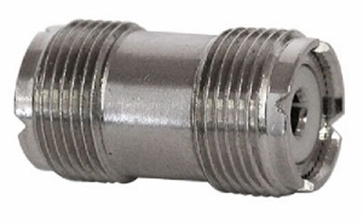 PL259 SO239 Coupler Joiner Back To Back Connector Female To Female Gender Change PL259 SO239 Coupler Joiner Back To Back Connector Female To Female Gender Change