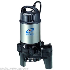 Tsurumi 8PN (50PN2.75S) 1 HP Submersible Pond Pump