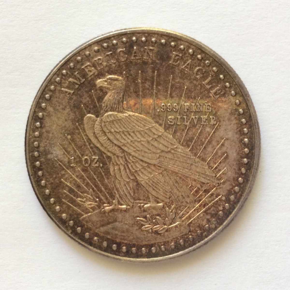 1981 World Wide Mint American Eagle Silver Medal A5280 | eBay