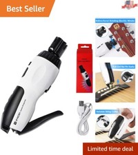 3-in-1 Electric String Winder, Cutter  Pin Puller - Rechargeable Guitar Tool