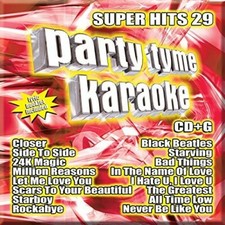 Party Tyme Karaoke - Super Hits 29 CD G 16-Song - NEW  