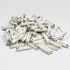 CONTINENTAL TORPEDO 8A AMP WHITE CERAMIC CAR FUSE BULLET CLASSIC CAR-PACK OF 100