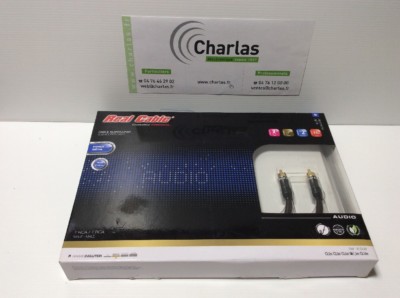 Real Cable _ 7.5M Male/Male Subwoofer Cable