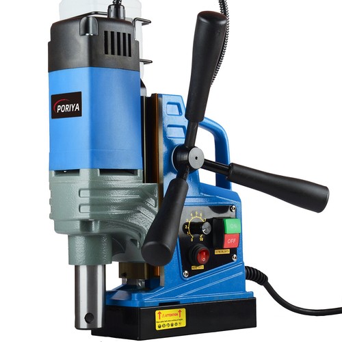 1550W Magnetic Drill 6 Bits 2922lbf/13000N Portable Mag Drill Press 500RPM - Picture 2 of 21