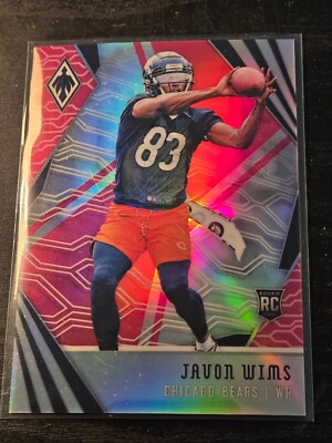 2018 Panini Phoenix Rookies Pink #D /199 Javon Wims #178 Rookie RC SP