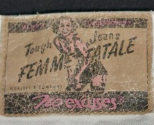 No Excuses 7/8 Jean Shorts Y2K Vintage Juniors White Cream