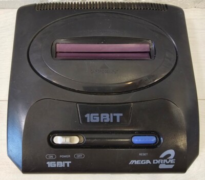 Vintage Mega Drive 2 1990s Retro TV Game Console analog Sega 16 bit for repair