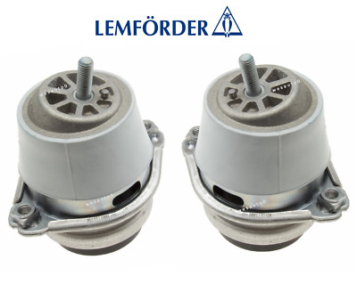 OEM Engine Motor Mount Hydraulic Lt & Rt 2pcs Lemforder for Porsche Cayenne V8