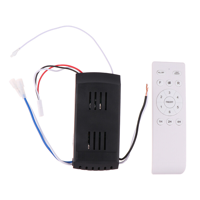 6-Speed Universal Ceiling Fan Remote Control Kit with Receiver