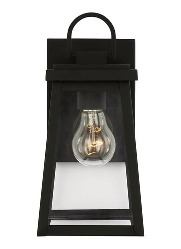 Generation Lighting 1-Light Founders Outdoor Wall Lamp 8548401-12 Black					