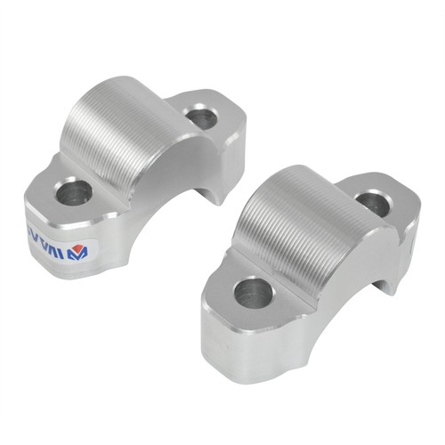Silver Handlebar Riser Moves Bar Up +20mm For YAMAHA Tenere 700 XTZ07 2018-2024 - Picture 9 of 11