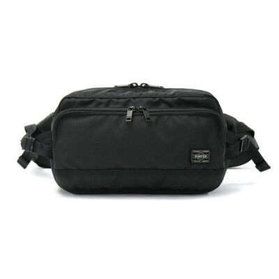 Yoshida Porter Flash Waist bag Body bag BLACK 689-05951