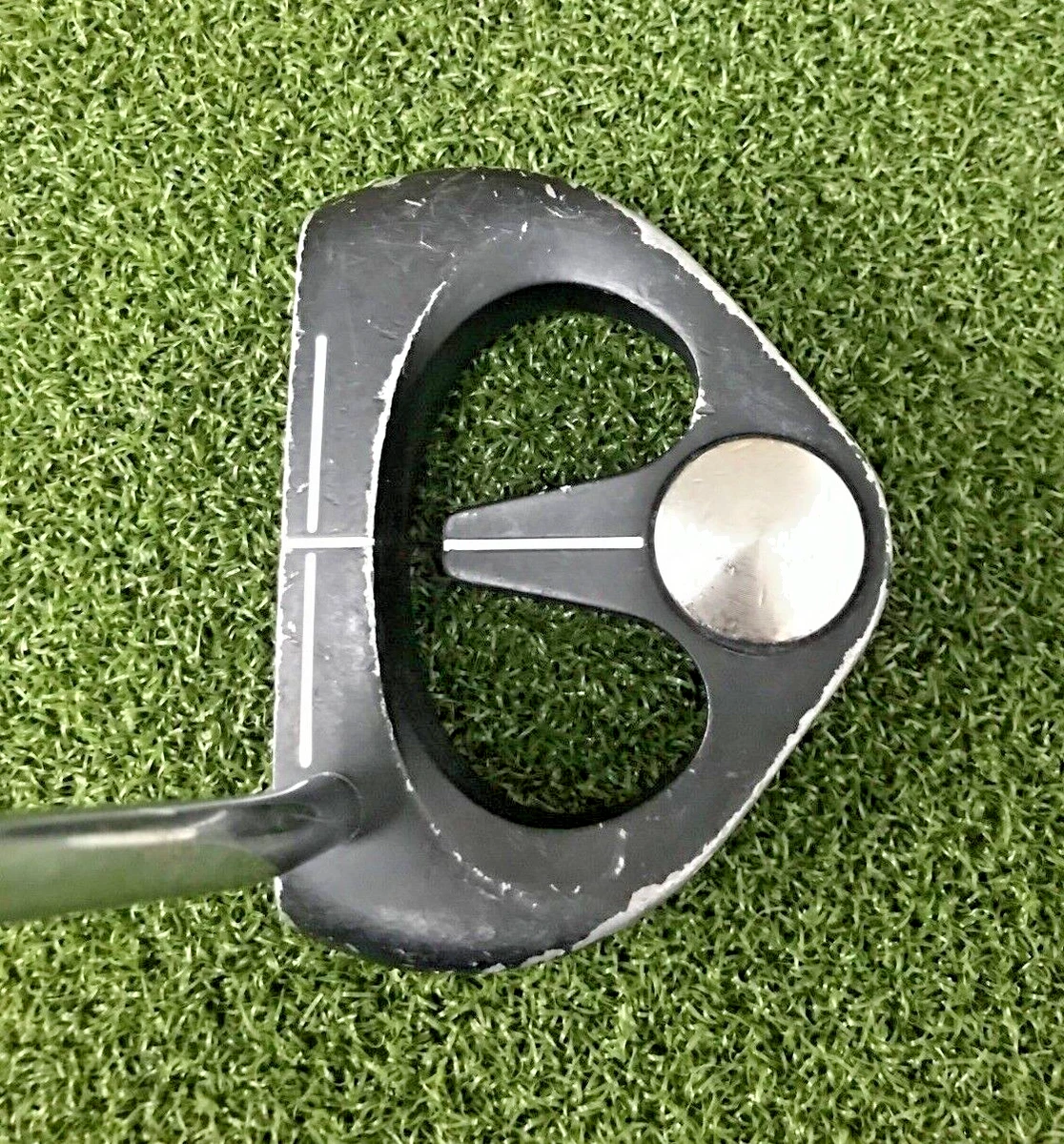 Nike OZ T100 Black Mallet Putter RH / ~33.5&#034; Steel / dj7405 | eBay