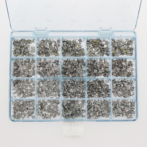 1000 Pcs Ortodoncia Brackets Mini Roth MBT 022 Orthodontic Braces MIM Metal Bulk - Picture 41 of 68