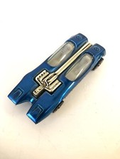 1968 Hot Wheels Redlines Blue Splittin Image Made in USA Diecast Car RL Mattel