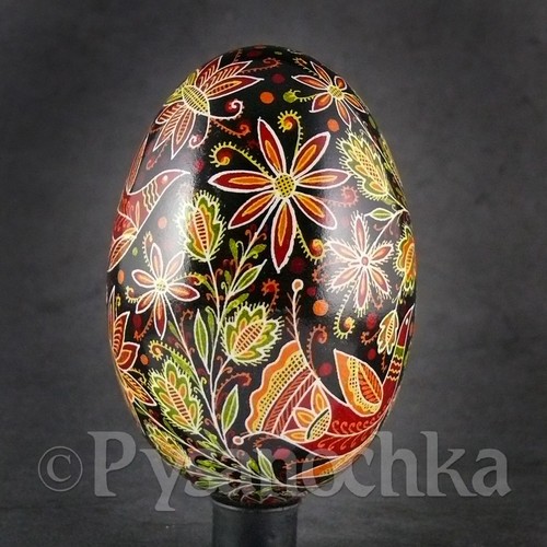 Real Ukrainian Pysanka Goose Pysanky Best by Halyna, Easter Egg. - Picture 6 of 13