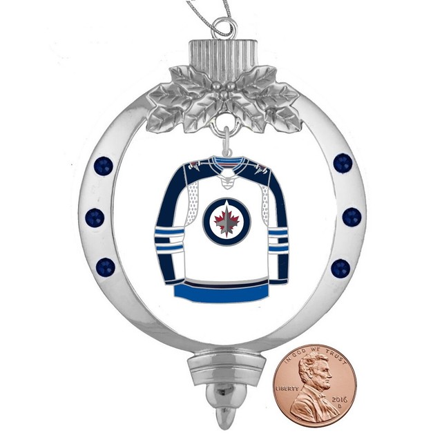 Winnipeg Jets Large White Jersey Ornament eBay
