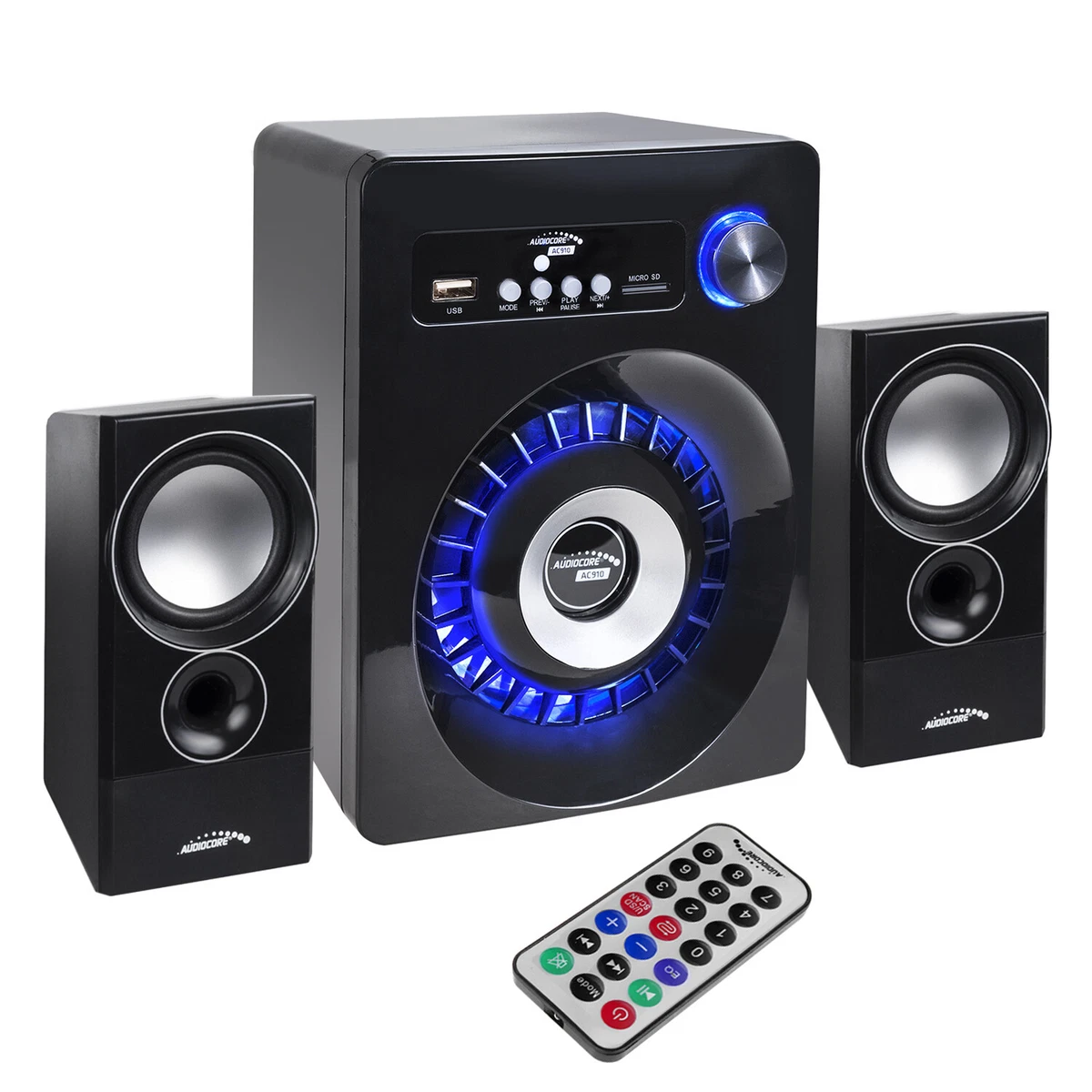 2.1 music system with bluetooth 2025