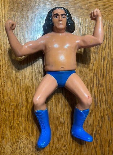 WWF Andre the Giant Long Hair Vintage 1984 Wrestli...