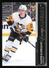 2021-22 Upper Deck #714 Kasper Bjorkqvist Young Guns RC