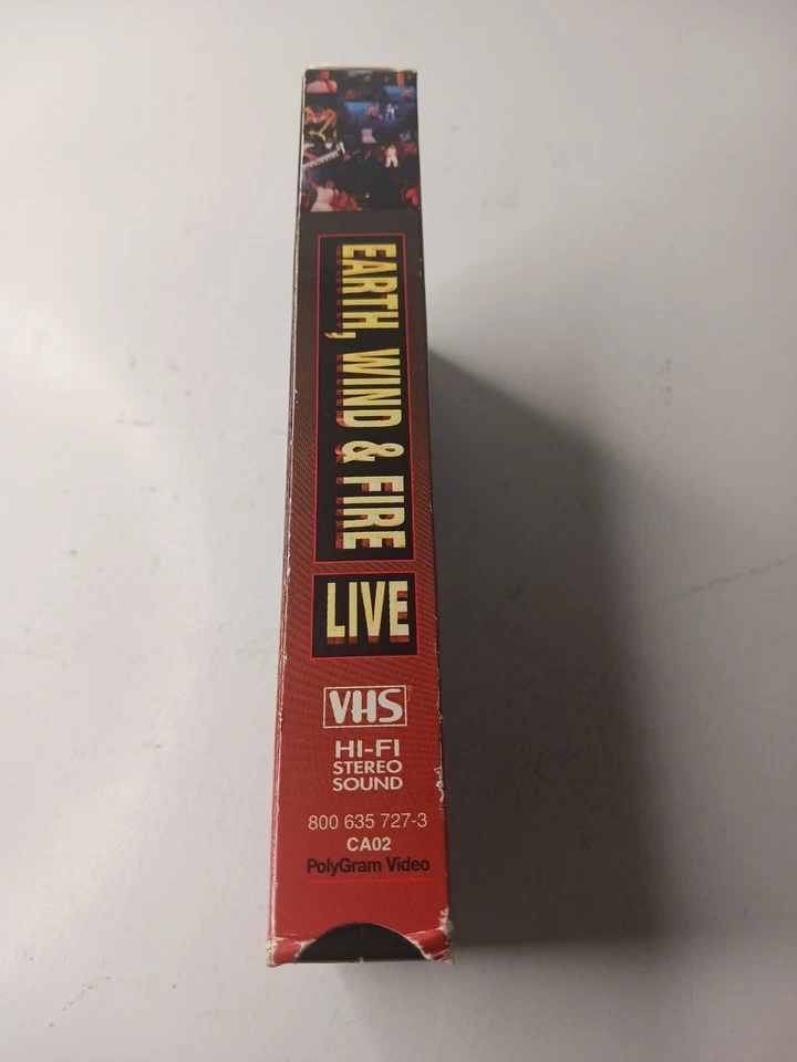 Earth, Wind & Fire - Live VHS (1995) - Image 4 of 4