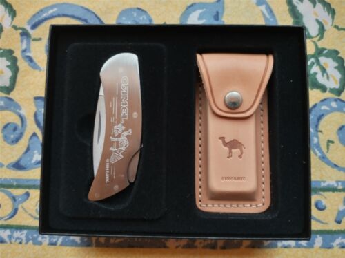 Vtg Camel Cigarettes Zippo Pocket Knife 1994 New in Original Box