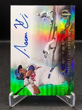 2014 Topps Tribute Autographs Green #TAAH Aaron Hicks 06/25