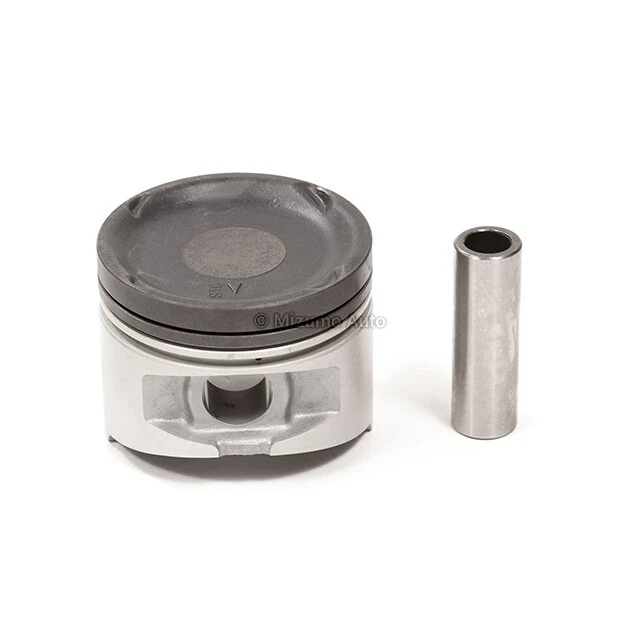 Pistons w/ Rings fit Eagle Mitsubishi Plymouth Turbo 2.0L - Image 3 of 4