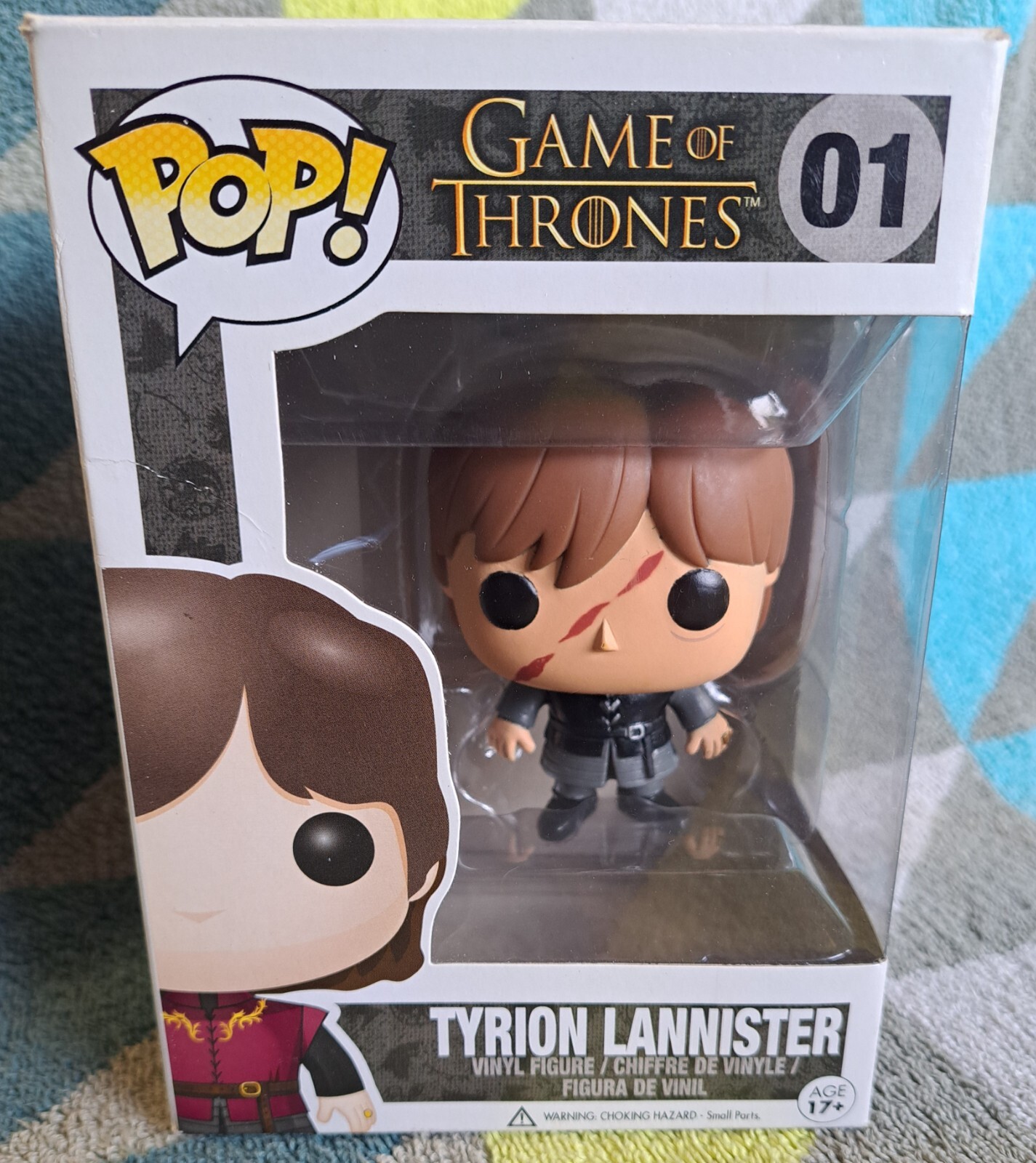 Tyrion Lannister Scar Pop 01 - Game Of Thrones Funko Pop! - 2013 Rare Vaulted