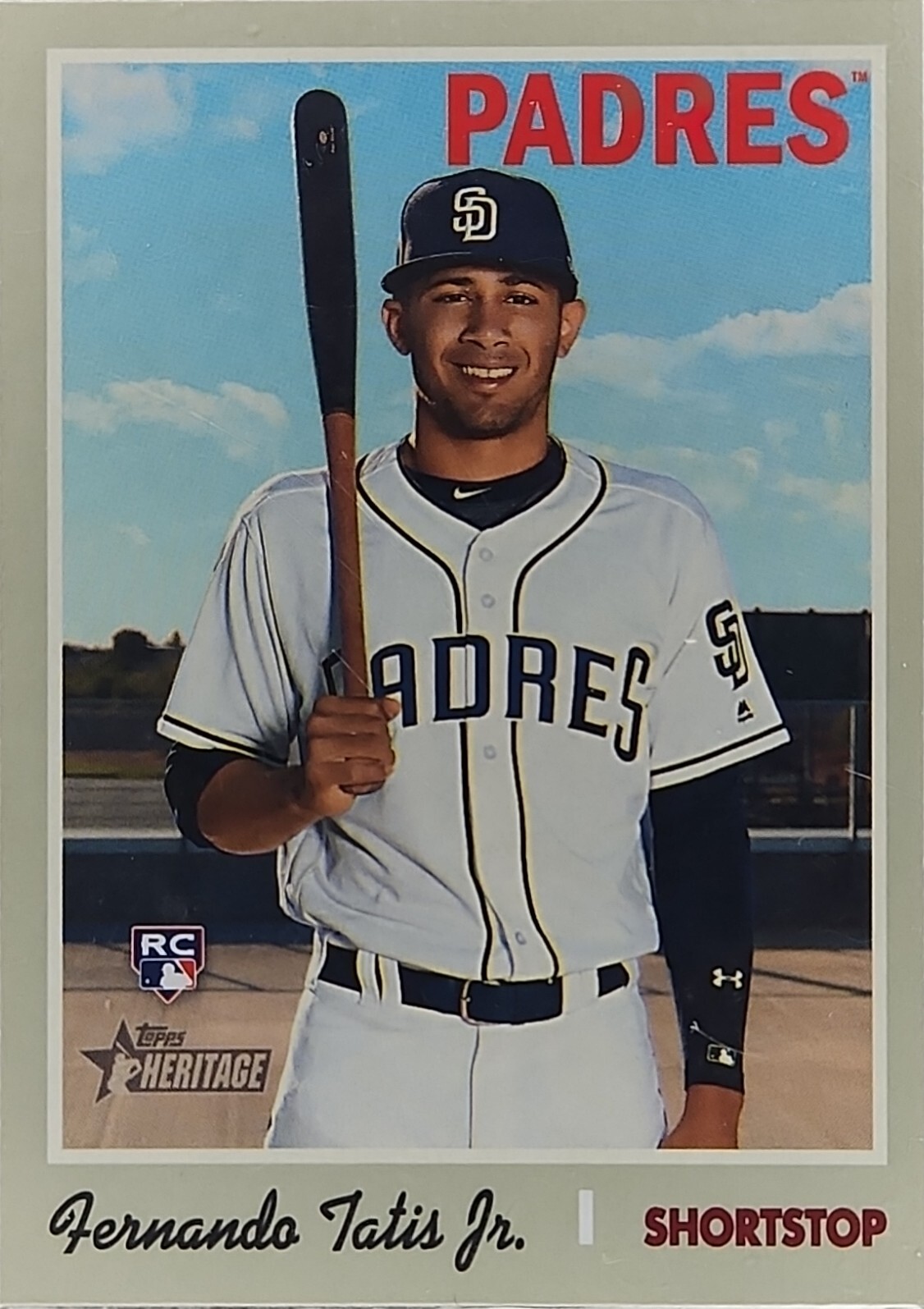 2019 Topps Heritage 517 Fernando Tatis Jr. 