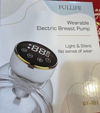 Fullife Wearable Electric Breast Pump Light  Silent,No Sense of Wear Hands Free