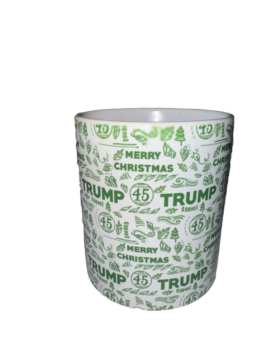 President Christmas Coffee Cup Mug 10 oz Donald Trump Novelty Gift 45th  History | eBay