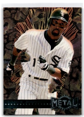 1996 Metal Universe Lance Johnson Chicago White Sox #202
