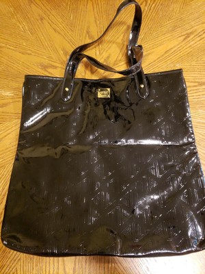 ralph lauren faux leather tote