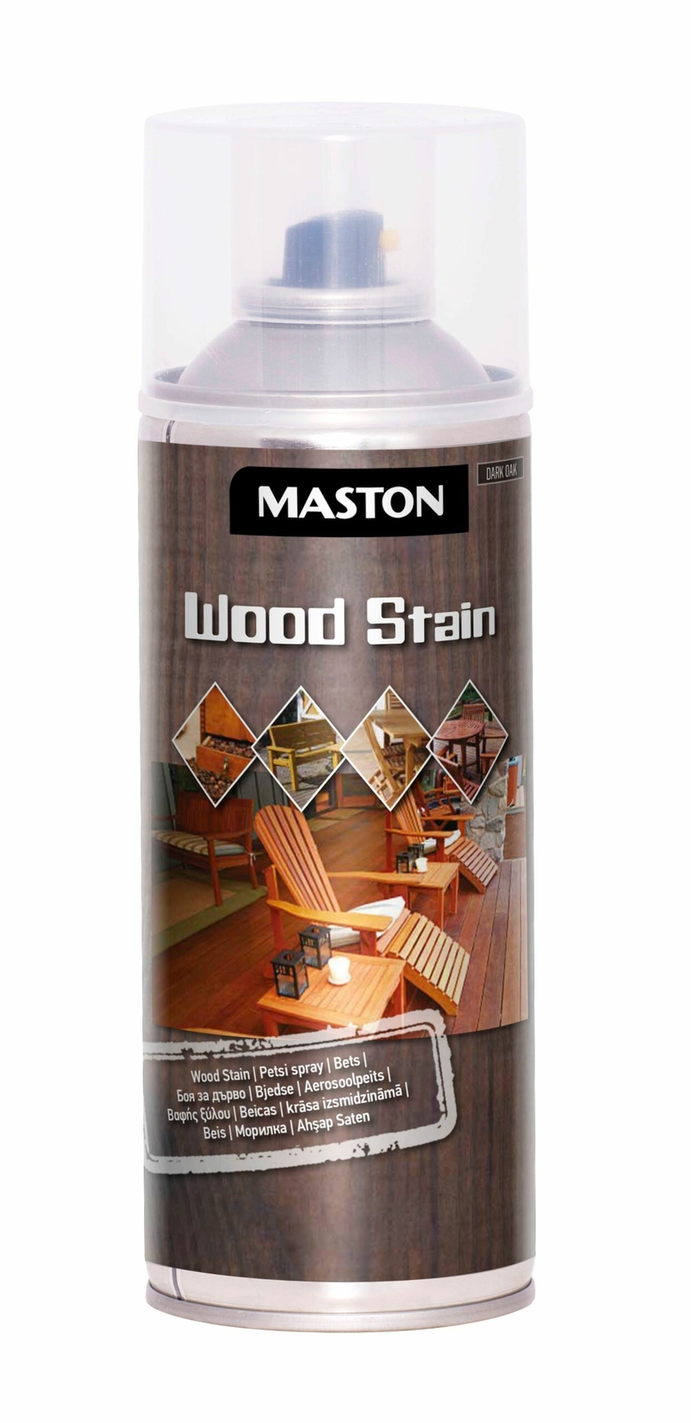 Maston Spray Wood Stain Dark Oak 400ml