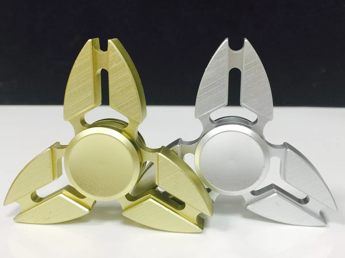 Metallic Fidget Spinner Gold