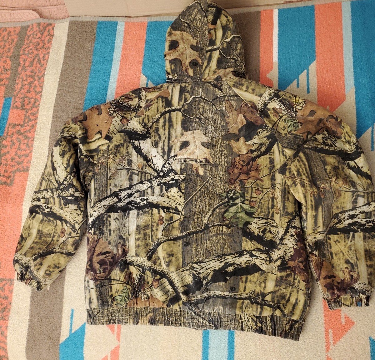 ジャケット・アウター special guest Camo Hooded Jacket(Camo) S13 Men's Camo Downhill Zip Front Down Coat, green camouflage