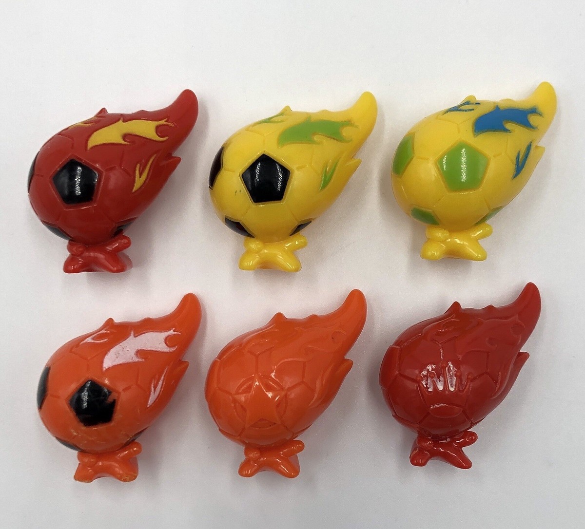 6 Voetbal Series Gogos Crazy Bones FUT Football Foot Soccer World